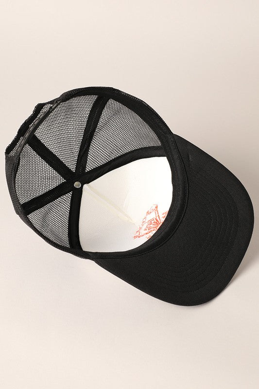 Spooky Vibes  - Embroidered  Foam Trucker Hat