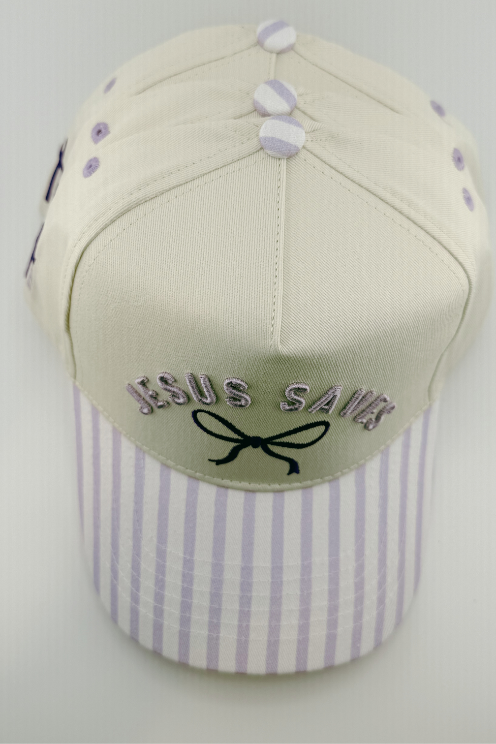 TRR - Cotton Structured Hat - SNAP BACK - JESUS SAVES