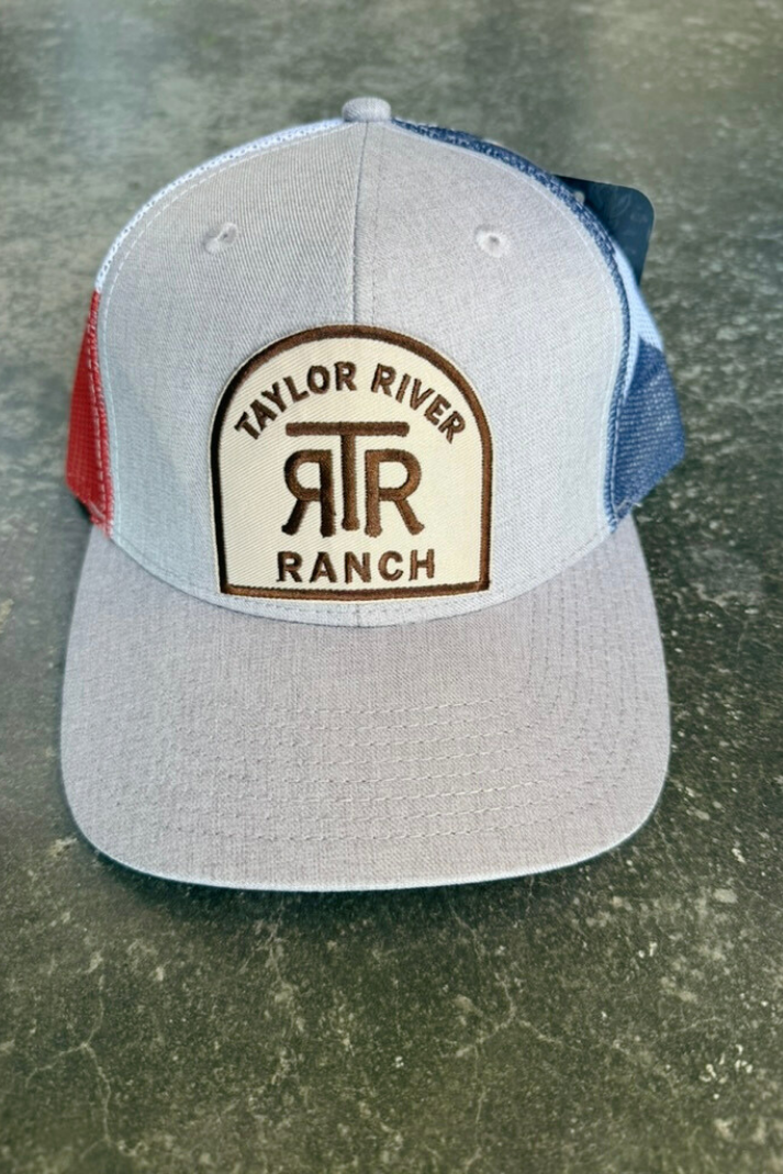 Taylor River Ranch Embroidered Patch - Select Trucker Hat