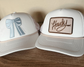 BOW on Neutral Hat - Checkered Mesh Trucker Hat