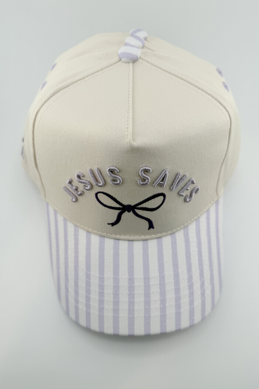TRR - Cotton Structured Hat - SNAP BACK - JESUS SAVES