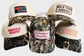 Vintage Cowboy // Embroidered Patch on Camo Structured Cap