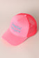 Coastal Cowgirl Embroidered Neon - Trucker Hat