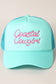 Coastal Cowgirl Embroidered Neon - Trucker Hat