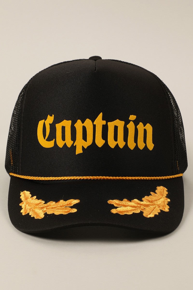 Captain Foam Trucker Hat