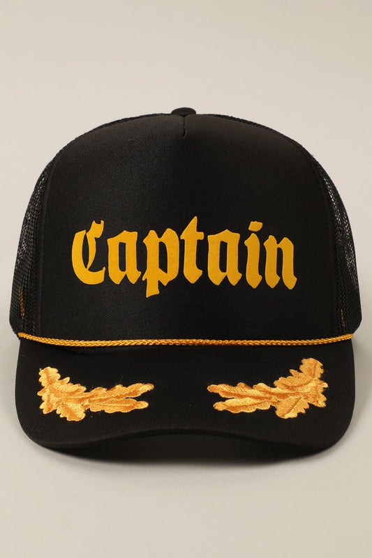 Captain Foam Trucker Hat