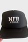 NFR Vegas  - Embroidered  Patch on Black Trucker Hat