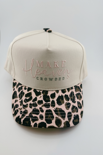 TRR - Cotton Structured Hat  -  SNAP BACK - MAKE HEAVEN CROWDED