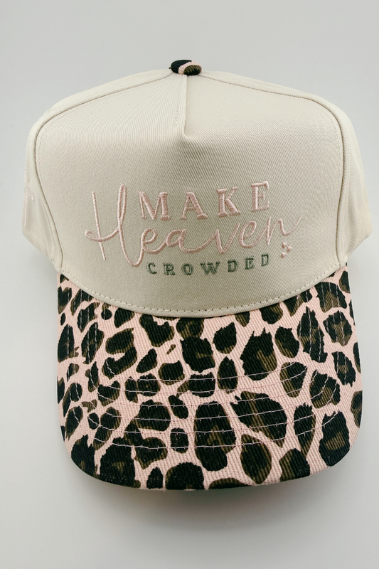 TRR - Cotton Structured Hat  -  SNAP BACK - MAKE HEAVEN CROWDED