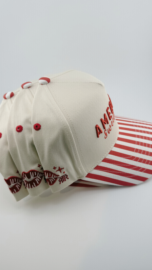 TRR - Cotton Structured Hat - SNAP BACK - AMERICAN SWEETHEART