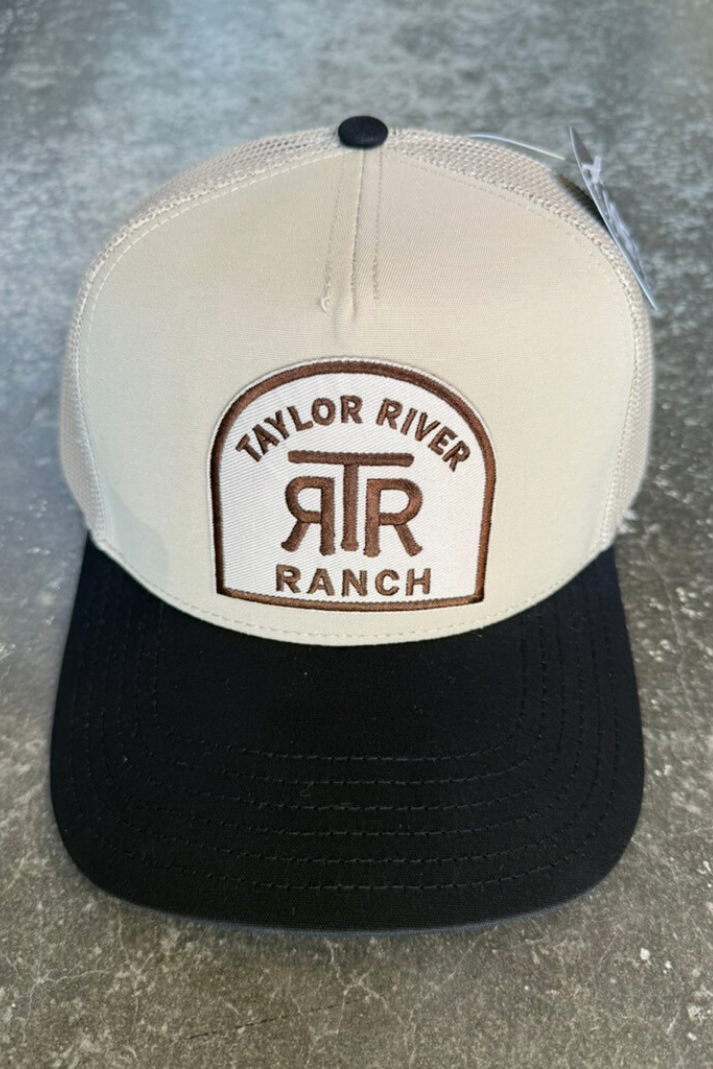 Taylor River Ranch Embroidered Patch - Select Trucker Hat