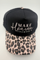 TRR - Cotton Structured Hat  -  SNAP BACK - MAKE HEAVEN CROWDED