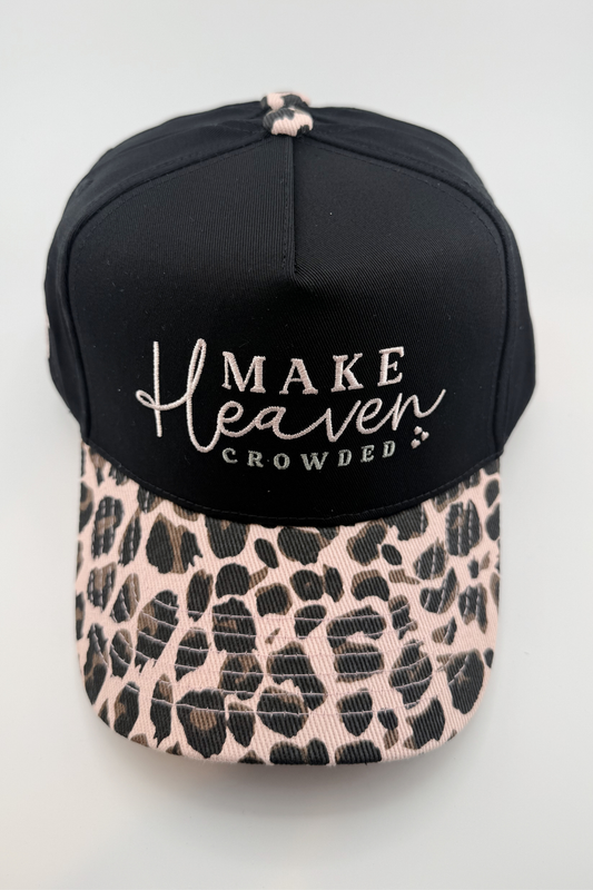 TRR - Cotton Structured Hat - SNAP BACK - MAKE HEAVEN CROWDED