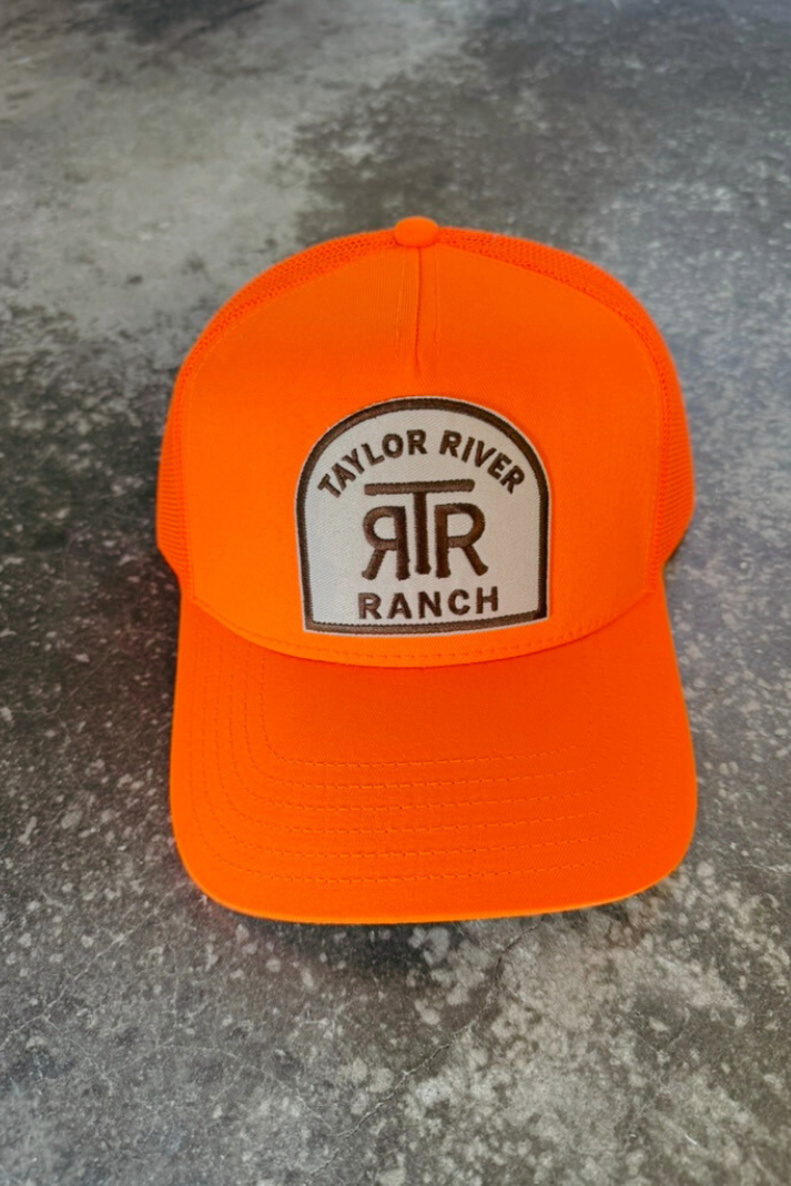 Taylor River Ranch Embroidered Patch - Select Trucker Hat