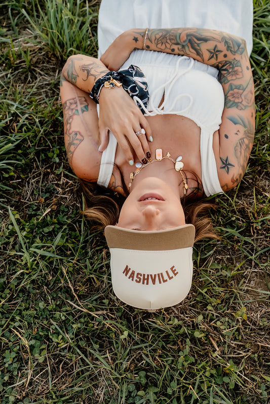 NASHVILLE upside down  - Embroidered cap