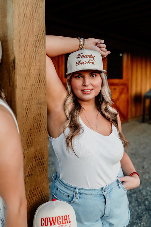 Howdy Darlin Embroidered Baseball Hat