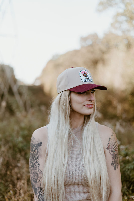 Structured Cap - Cowboy Take Me Away Embroidered Patch