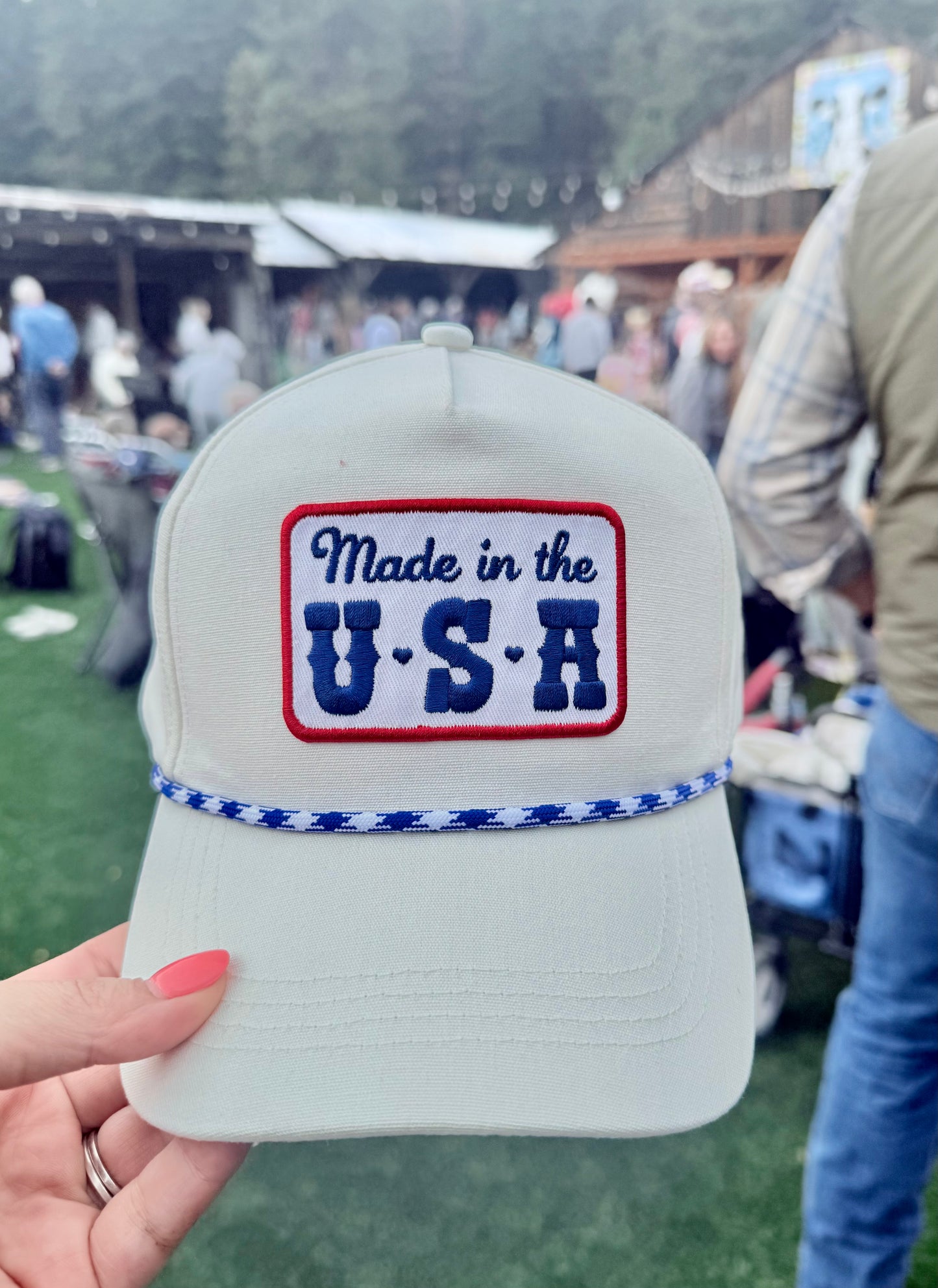 Made in The USA embroidered Hat